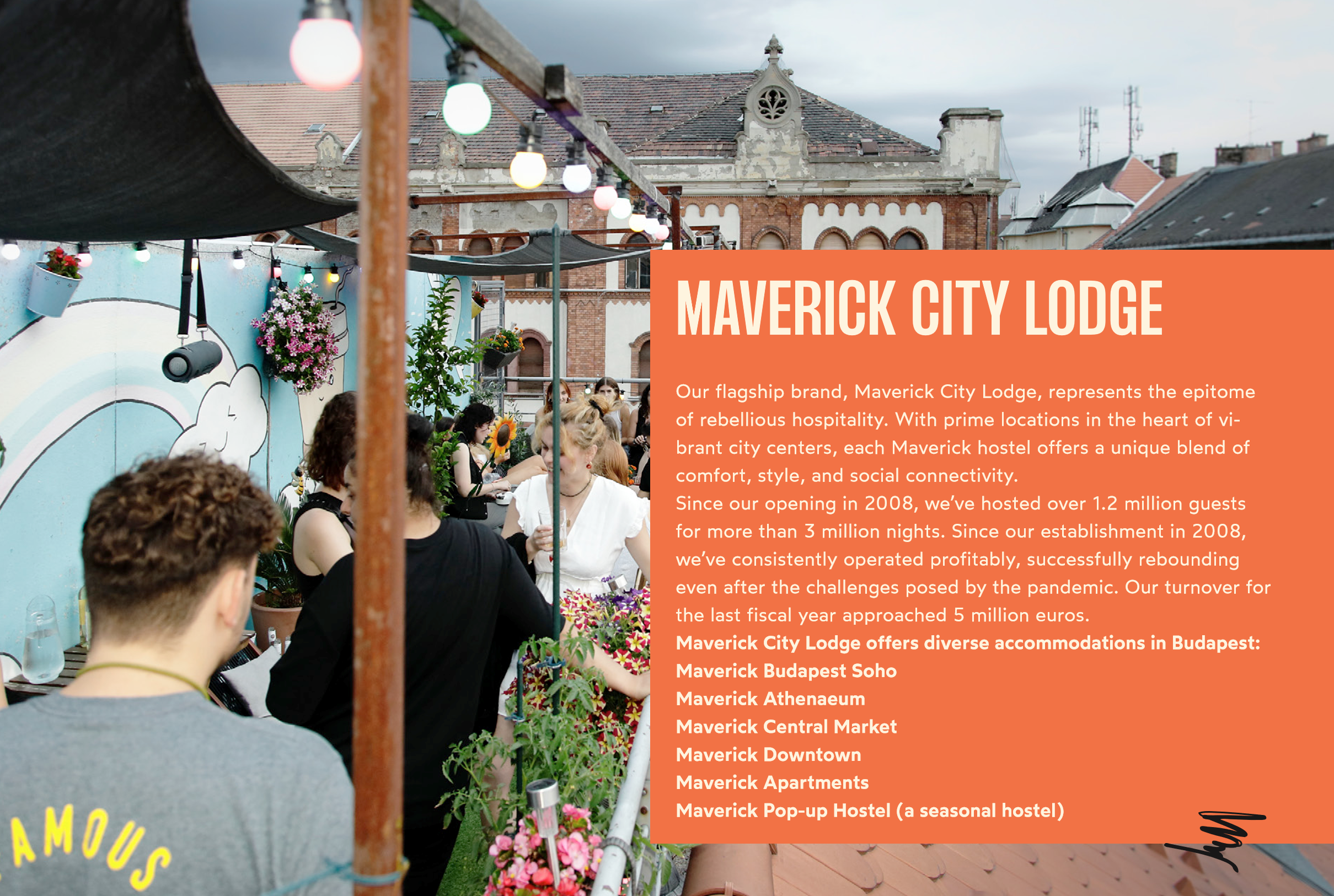 Maverick City Lodge rooftop gathering